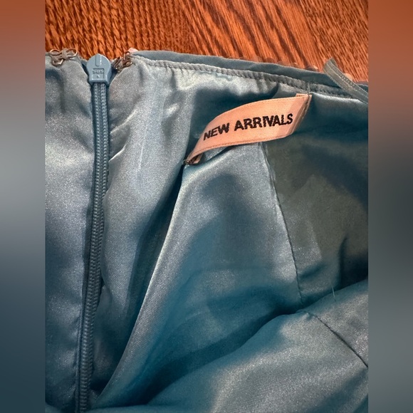 The New Arrivals by Ilkyaz Ozel - Sasha Skirt -Le Bleu Bebe - size 38- MSRP $650 - Picture 3 of 5